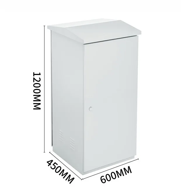 Outdoor Network Communication Cabinet Wall Mounted Floor Standing 42U 38U 32U Stainless Steel IP55 Rainproof Rust Proof Power-boxintelecom