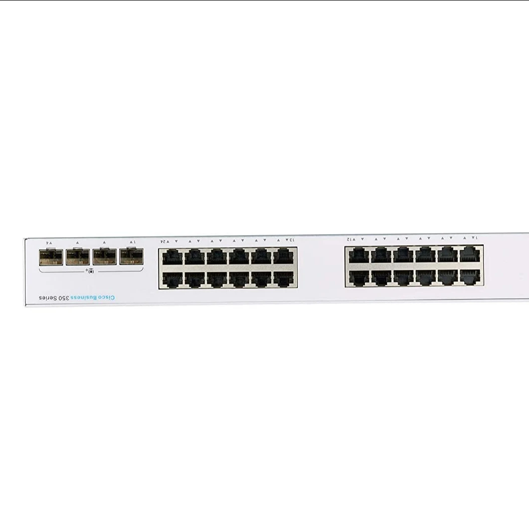 Business CBS350-24T-4G Managed Switch| 24 Port GE| 4x1G SFP| Limited Lifetime Protection CBS350-24T-4G
