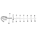 Hot Sale Wide Frequency High Gain 680-860MHz 12DBi UHF VHF Yagi Antenna with N-Female for 