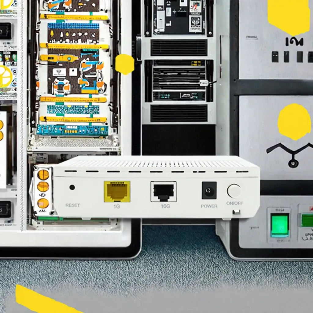 XGSPON ONU FTTH 10GE+1GE ONT with RJ45 Connector Type-boxintelecom