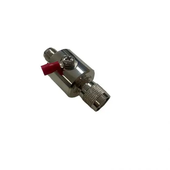 High Performance  DC-2.5GHz Low VSWR RF Lightning Arrestor With TNC-M to TNC-F Connector
