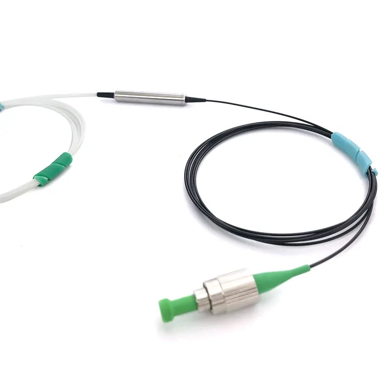 Zgtech Polarizing Fiber Beam Splitter 1310/1550 Panda Polarization Beam Synthesizer Single Mode 1*2PBS/PBC FTTX Use-boxintelecom