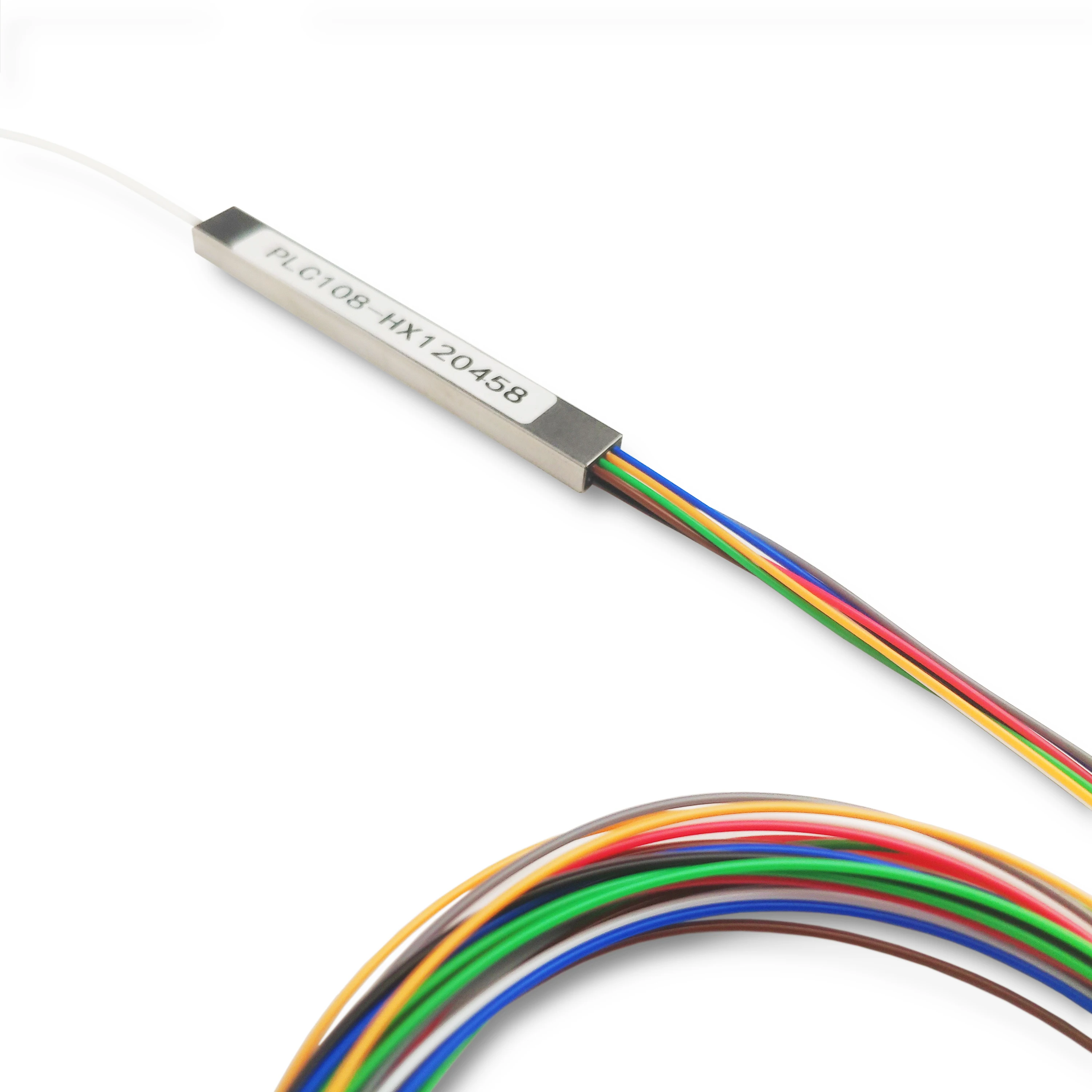 1x8 PLC Splitter Single Mode SM Mini Type Fiber Optic PLC Splitter with SC/UPC Connector F