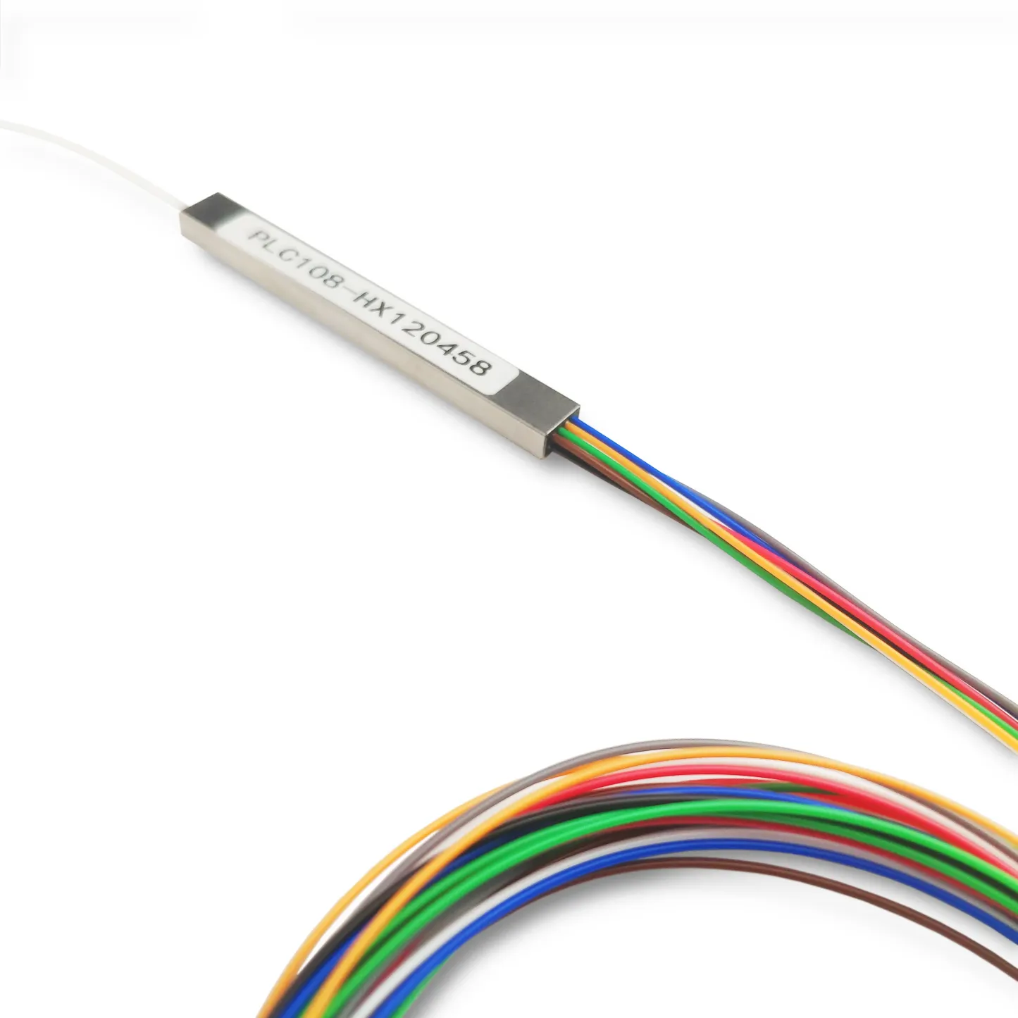1x8 PLC Splitter Single Mode SM Mini Type Fiber Optic PLC Splitter with SC/UPC Connector F