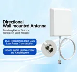 High Gain 8dBi 698-2700MHz Directional Panel Antenna Indoor Wall Mount Patch Antenna for  