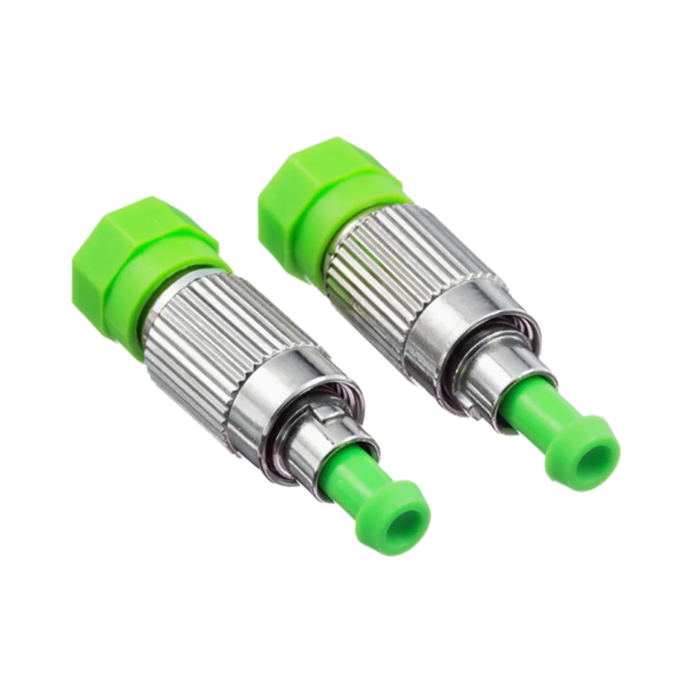 Optical FC/APC Fiber Optic Attenuator 0-30dB Fixed Attenuator with Flange Head Male Female