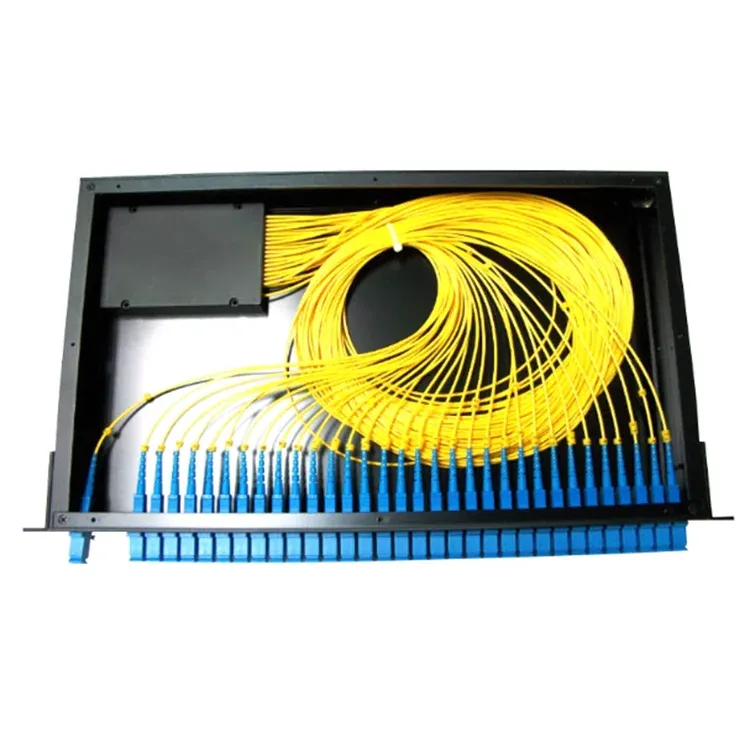 19 Inch Fiber Optical Patch Rack 1U 2U 3U 4U Optical Fiber Distribution Frame for Data Cen