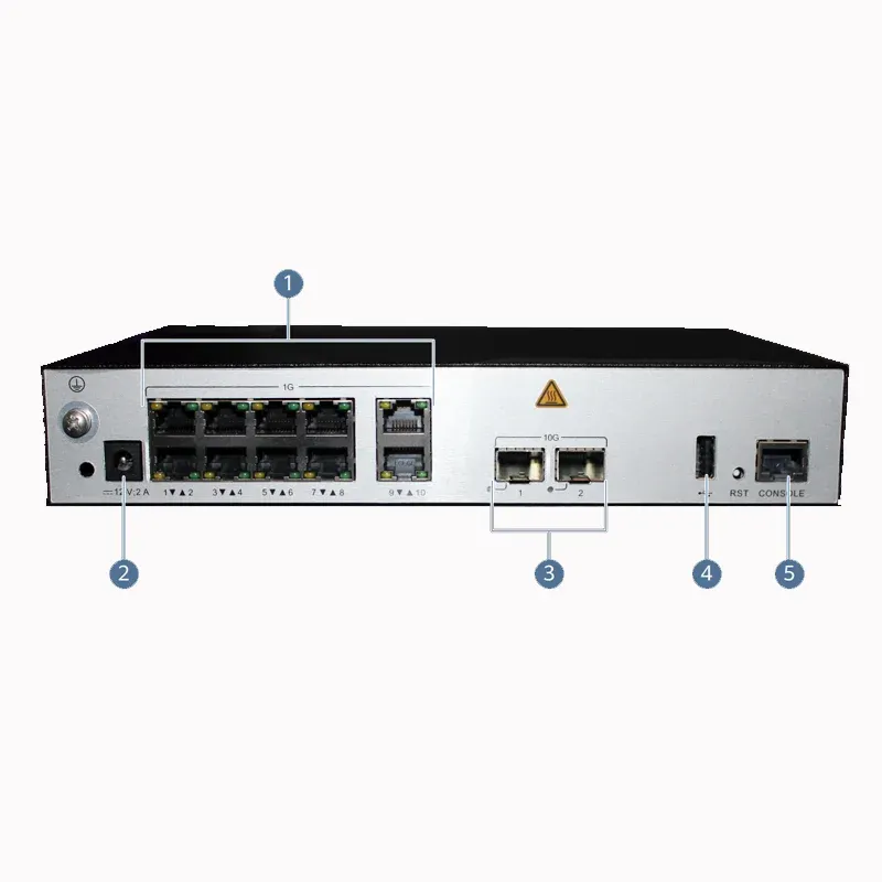 HW AC6507S 02351YTW access point outdoor 10*GE ports, 2*10GE SFP+ ports WLAN Access Contro