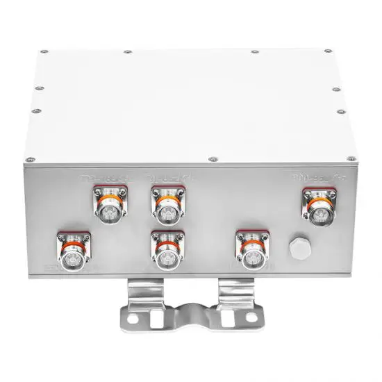 Outdoor 703 2690 MHz Hexagon Band Combiner Low PIM 153 DBc for Multi-Band Communication Sy
