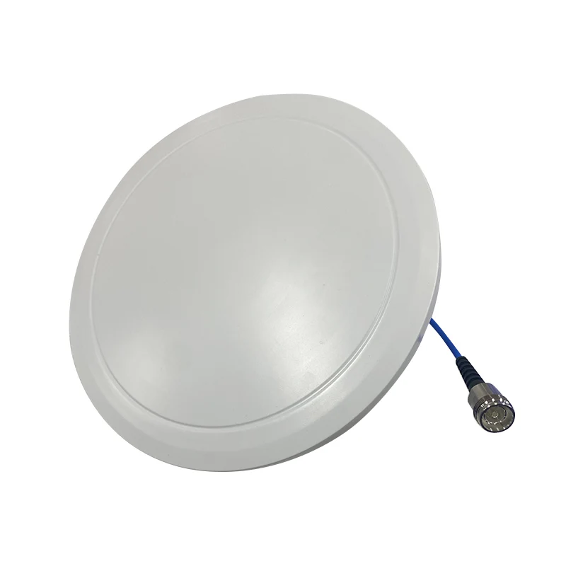 High Gain Wide Band 380-3800MHz 50W Low PIM -150dBc Slim Omni Ceiling Antenna