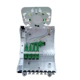 2-Port Fiber Optic Terminal Box Used for FTTH Network with SC UPC FC SC APC Connectors Max