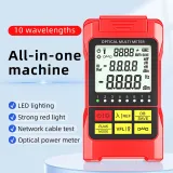 10 Wavelengths Optical Power Integrated Machine Optical Power Meter/red Light Source/netwo