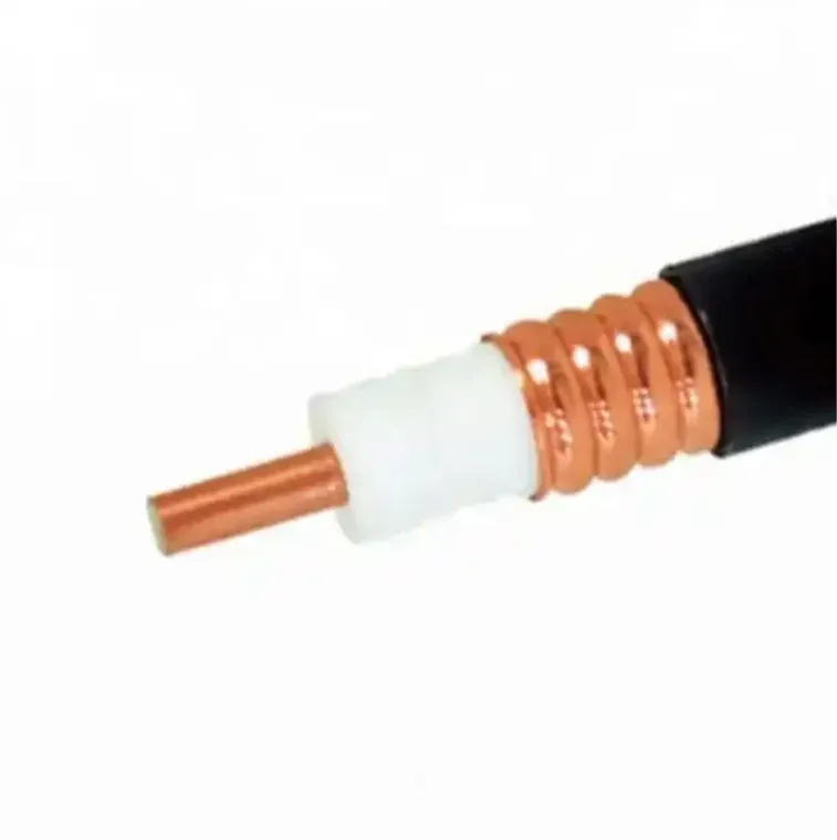 7/8'' Copper RF Feeder Jumper Coaxial Cable 50 Wide Frequency Range Low Attenuation Loss C