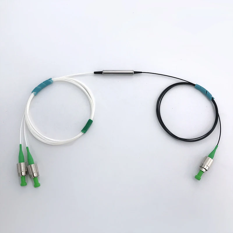 Zgtech Polarizing Fiber Beam Splitter 1310/1550 Panda Polarization Beam Synthesizer Single Mode 1*2PBS/PBC FTTX Use-boxintelecom