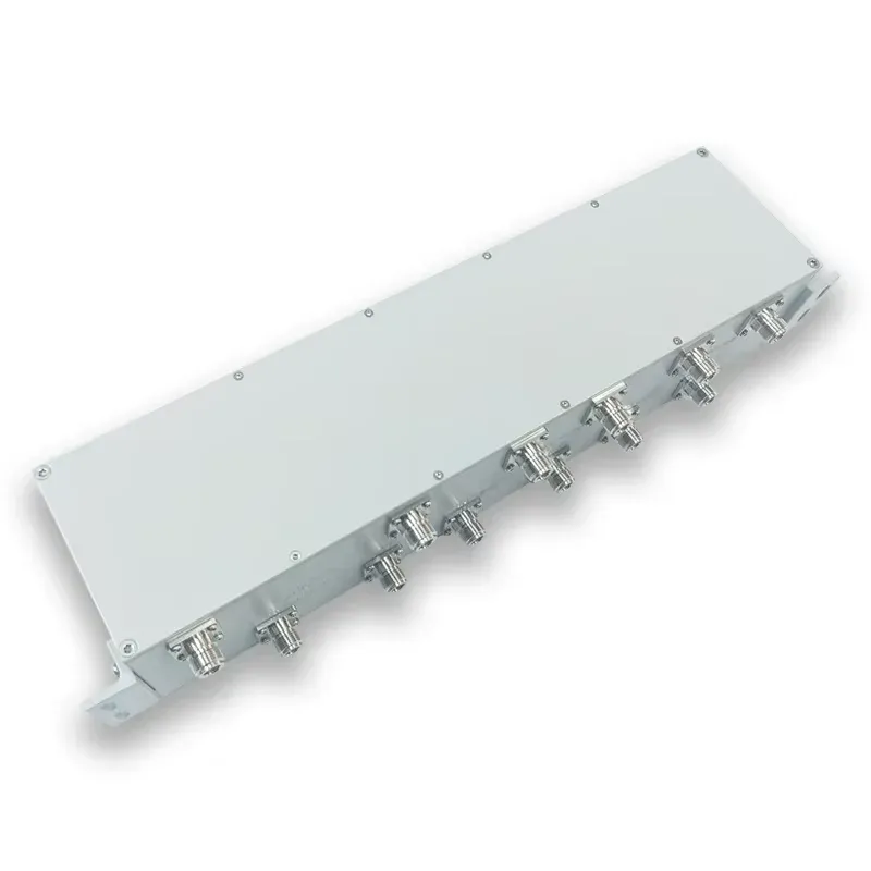 Mulitcoupler Filter 700MHz 800MHz 1800MHz 2100MHz 2600MHz 6 in 6 Out Rf Cavity Bandpass Fi