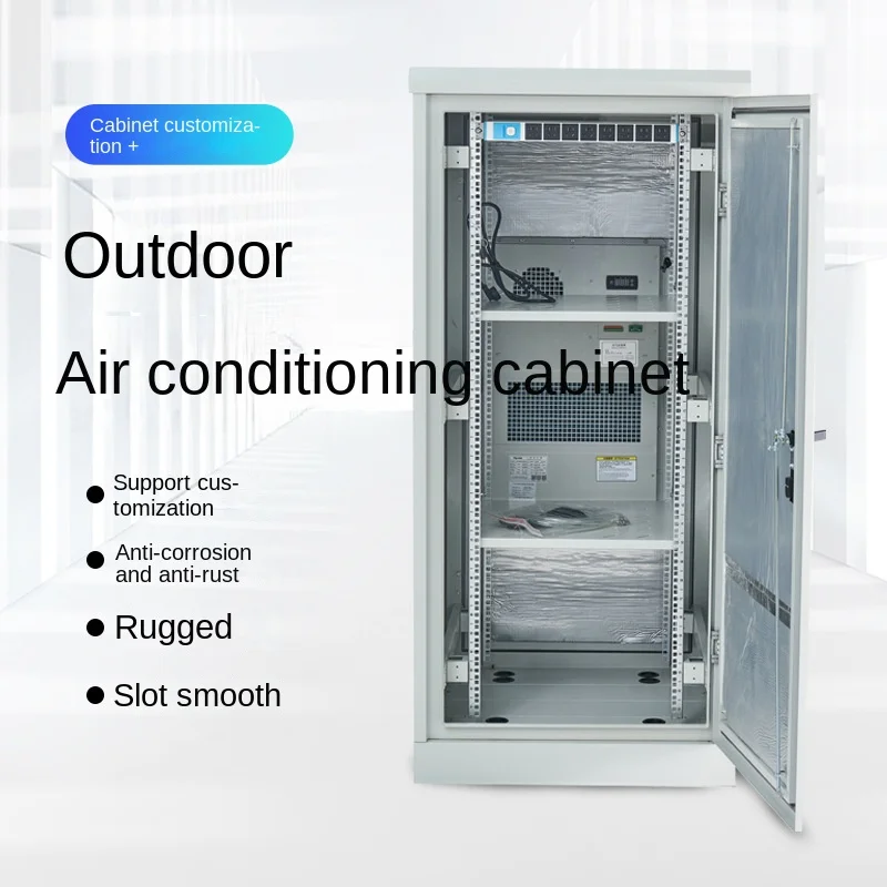 Industrial Outdoor Power Distribution Equipment PLC Control Box 1.5KW Air Conditioning Cooling 8 Sockets-Direct Factory Product-boxintelecom