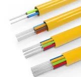 Indoor FTTX G652D Single Mode Fiber Optic Fanout Cable 4 6 8 12 Core