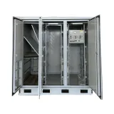 Outdoor Integrated IP55 Protection Non-Metallic Glass Powder Coated Cabinet Electronics In