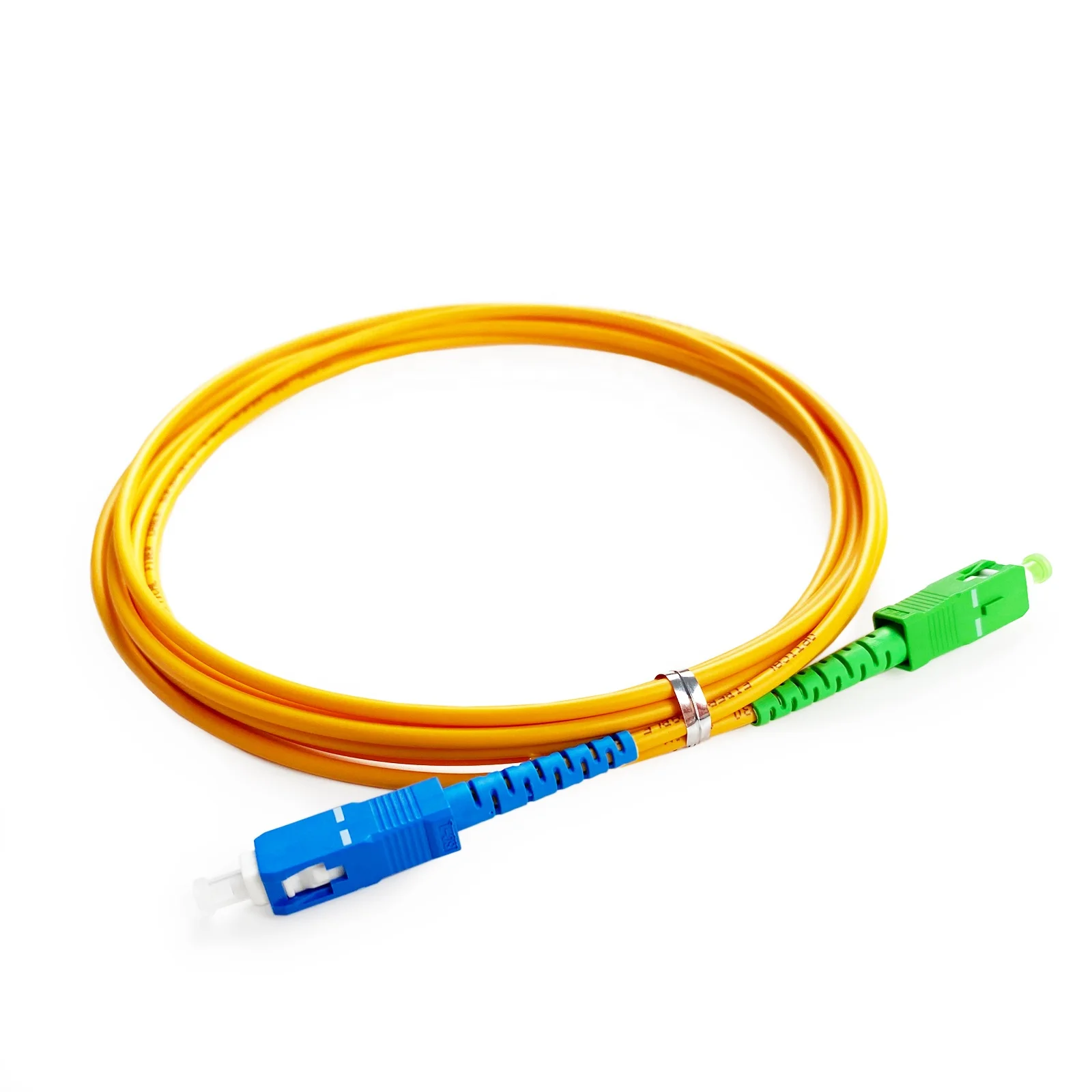 QD APT Fiber Optic Patch Cord Single Mode Simplex  SC/UPC-SC/APC 3.0MM G652D  Cable-boxintelecom