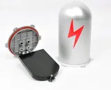 OPGW Fiber Optic Splice Closure 2-In/2-Out Aluminum Alloy Dome Splice Box for Fiber Optic 