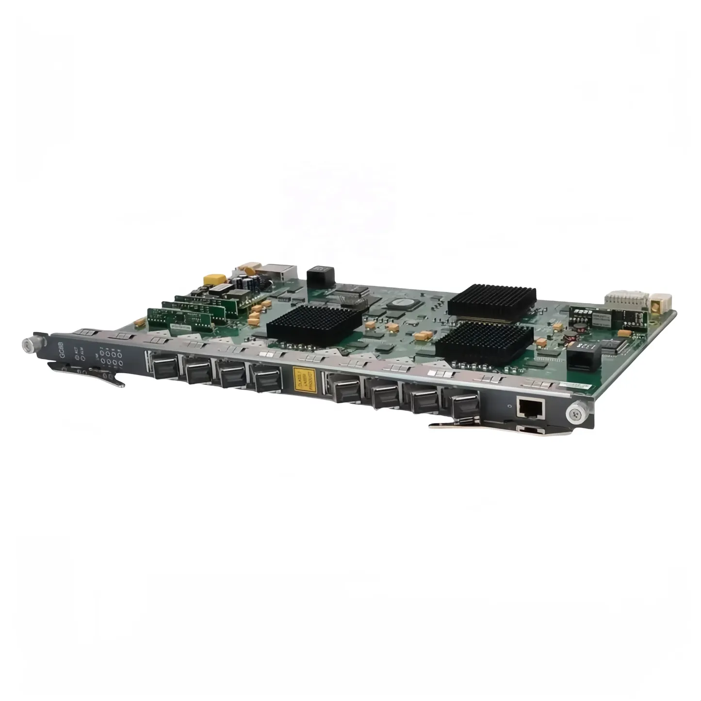 Gc8b 8 Ports EPON GPON Board B+ C+ C++ 1GE SFP Modules for AN5516-01/04/06 OLT SC/PC Interface Green Color-boxintelecom