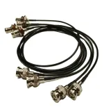 LED Screen Display Test Cable Kit 3G 6G 12G SDI Antenna Relocation Rack Mount BNC Male BNC