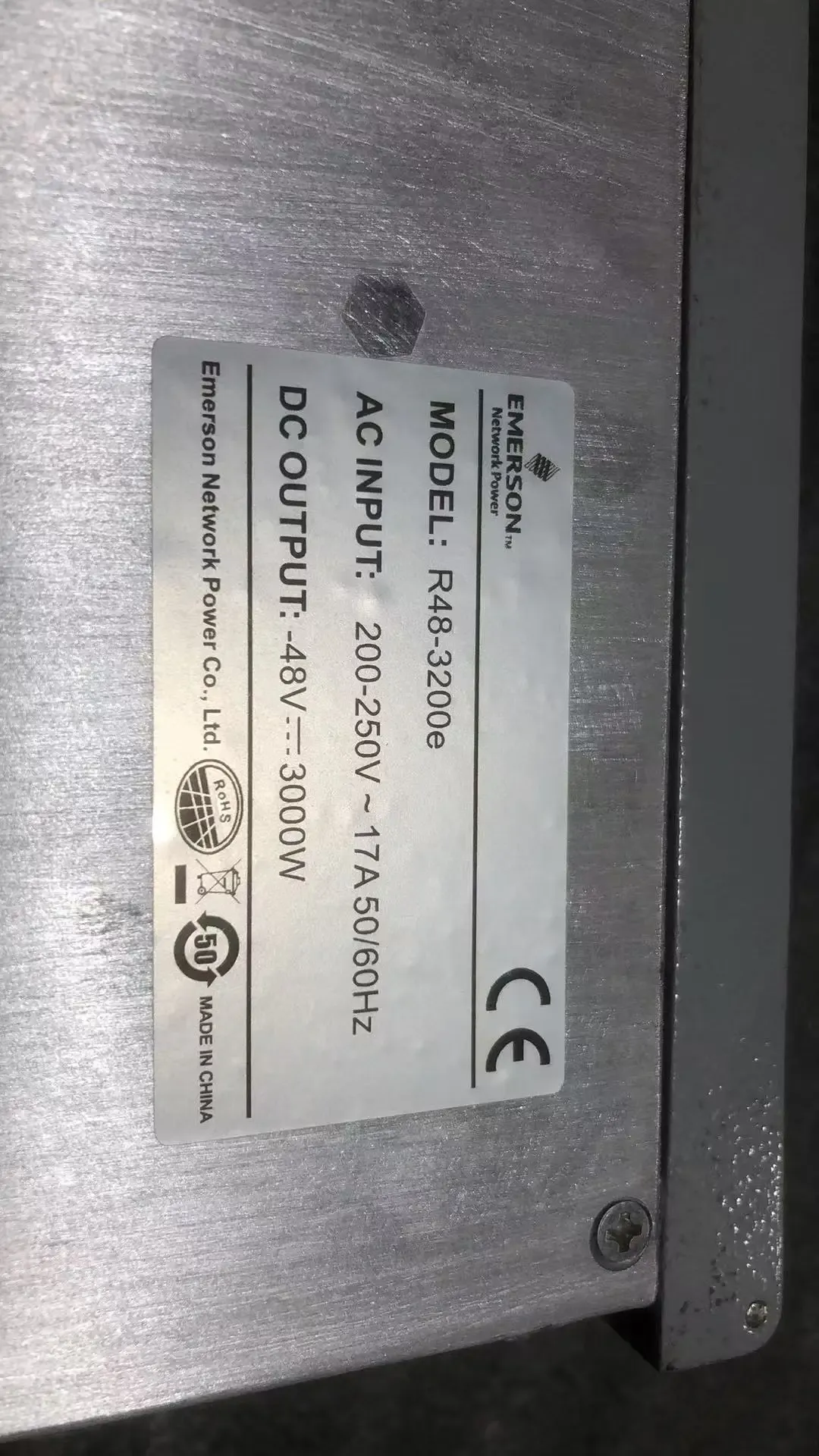Emerson R48-3200e BML 440 065/1 02130842