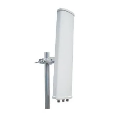 High Quality Outdoor Communication 3 Port  Panel RF 4950-5850MHz 14dBi Sector Wifi  Base A