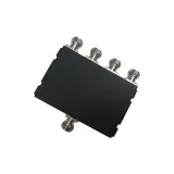 Wide Frequency Range Low PIM High Power UHF 350-370/806-866 4 Way Power Splitter Divider w