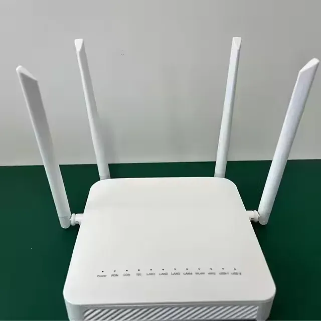 New Arrival  ONT Model F680 Remote Router Dual Band 2.4/5G WiFi 4GE+1TEL+2USB+WIFI Optical Fiber Router Optic Fiber Equipment-boxintelecom