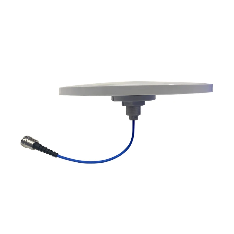 High Gain Wide Band 380-3800MHz 50W Low PIM -150dBc Slim Omni Ceiling Antenna