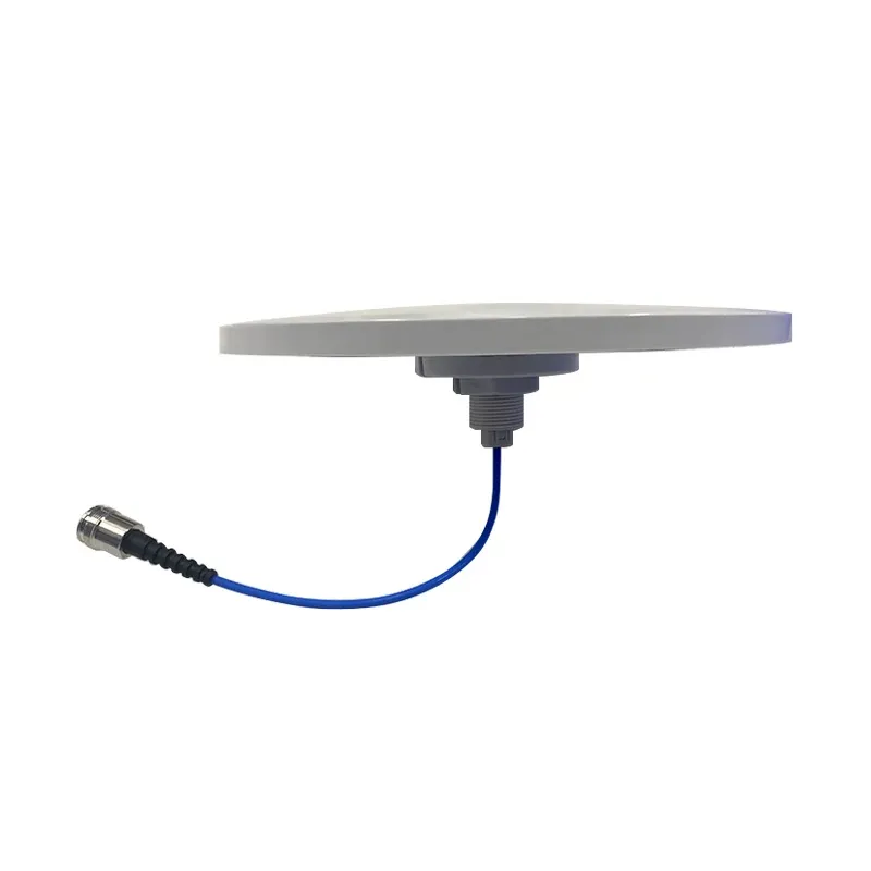 High Gain Wide Band 380-3800MHz 50W Low PIM -150dBc Slim Omni Ceiling Antenna