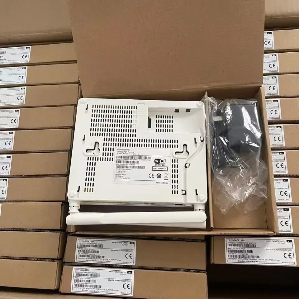 Hot Selling HG8546M Gpon Xpon 5dbi WiFi Echolife 1GE+3FE+1Tel+USB+2.4GHz English Firmware Router Model 5G Network Connectivity-boxintelecom