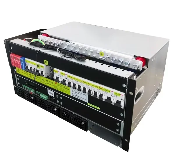 Single Output 5G Base Station Power Supply 48V 5U Rack Installation 19-inch Switching 48V200A with Embedded 5G Communication-boxintelecom