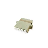 LC APC Fiber Optic Adapter Single Mode Durable Duplex Adapter FOUR Fiber Optic Equipment F