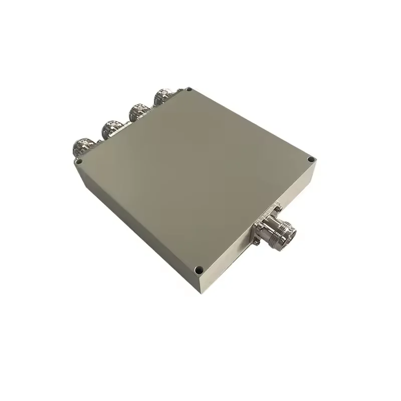 boxin 698-3800MHz 4 Way Power Splitter 50W Wilkinson Power Splitter Low PIM -153dBc RF Power