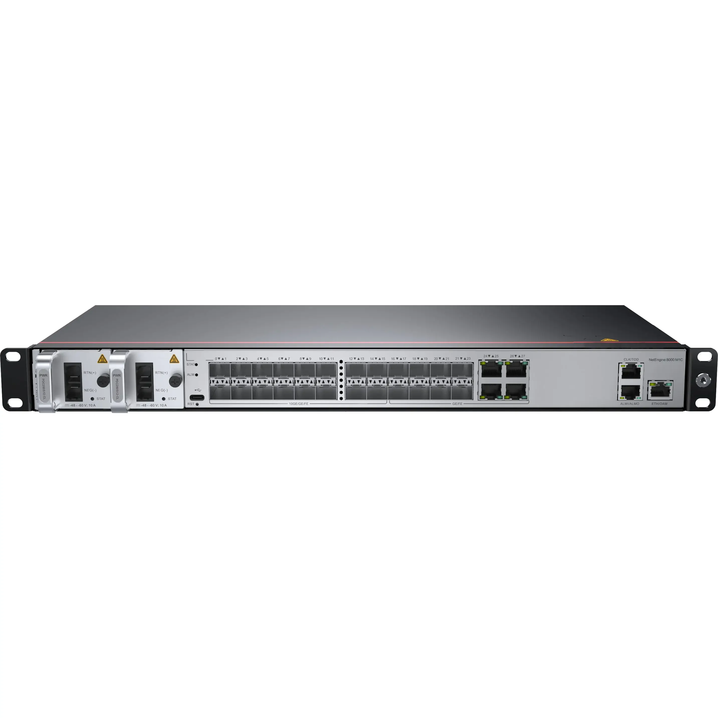 NetEngine 8000 M1C 02355JQS 2*50GE+2*25GE+2*10GE/GE+10*GEo+4*GEe Enterprise Routers-boxintelecom