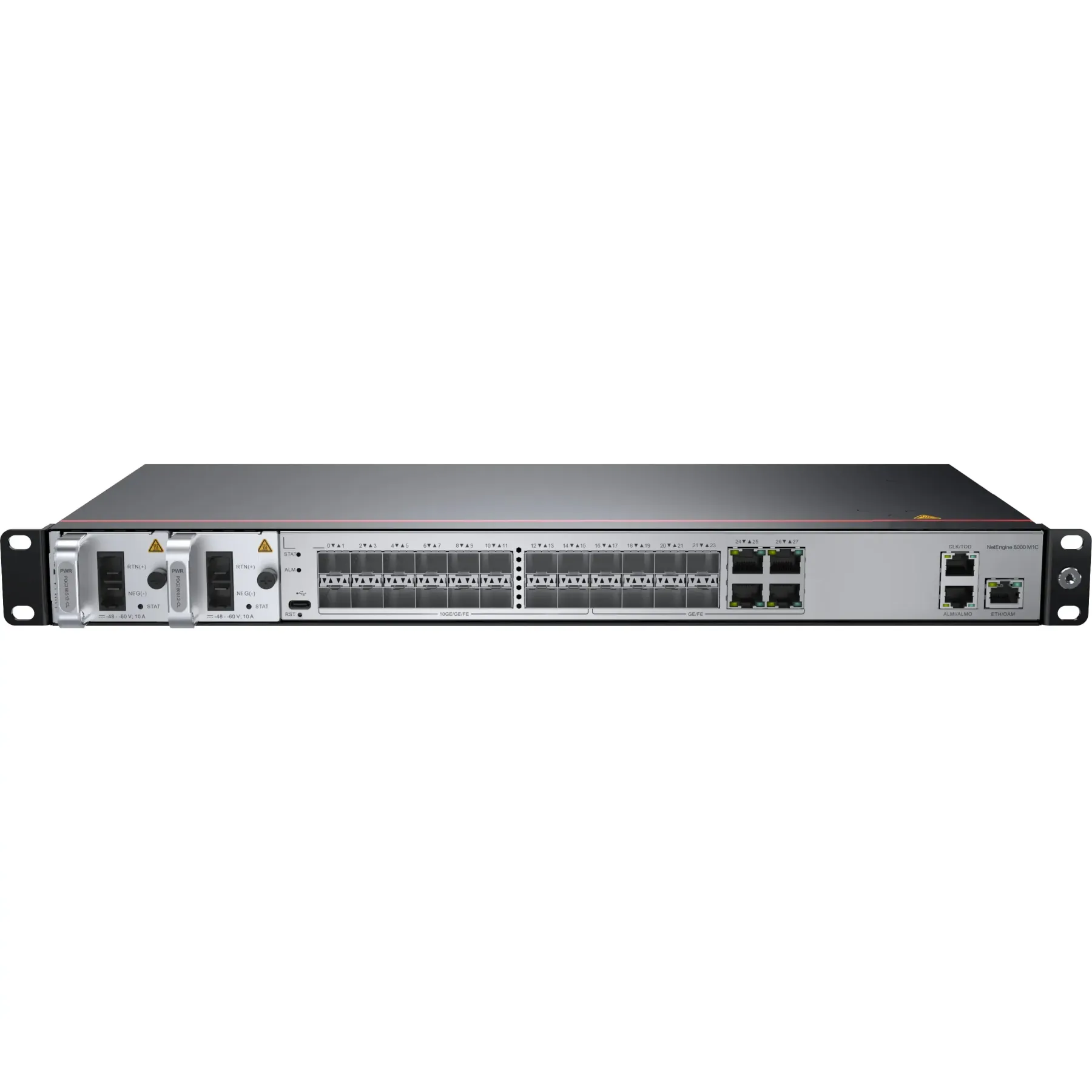 NetEngine 8000 M1C 02355JQS 2*50GE+2*25GE+2*10GE/GE+10*GEo+4*GEe Enterprise Routers-boxintelecom