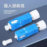 Single Mode Fiber Optic Adapter SC Male-FC Female Converter SC-FC Pigtail Coupler for FTTH