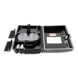 Ftth Tools Outdoor Cto 1x16 Bulked Distribution Box Black IP66 NAP Box 16 Core 24 Core Nap
