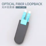 LC/UPC Fiber Optic Loopback Adapter, LC Loopback Connector for Optical Signal Testing, Fib