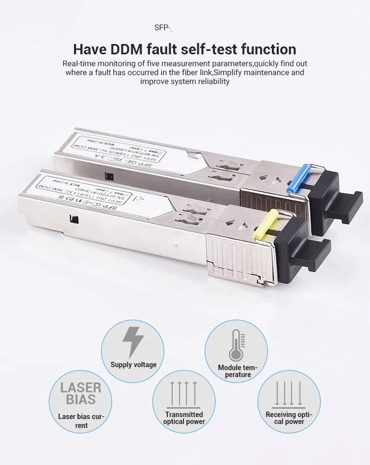 ORIGINAL FTTH cisco sfp-10g-t-x fiber optic sfp module 100km transceiver sfp-10g-t-x for sale-boxintelecom
