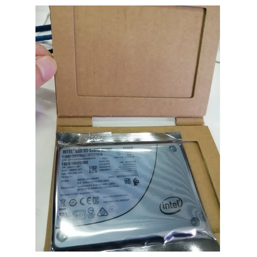 Intel SSD D3-S4610 Series 240GB SATA 6Gb/s 2.5-Inch SFF Enterprise Hard Drive Brand New fo