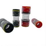 Fiber Optic Plastic Straight Quick Connector HDPE Microduct Straight Coupling Microduct Co