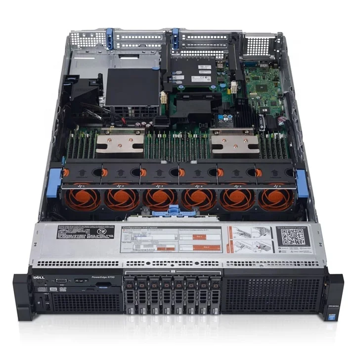 Hot Sale Dell PowerEdge R740 Platform Network Rack Server Used Barebones Chassis