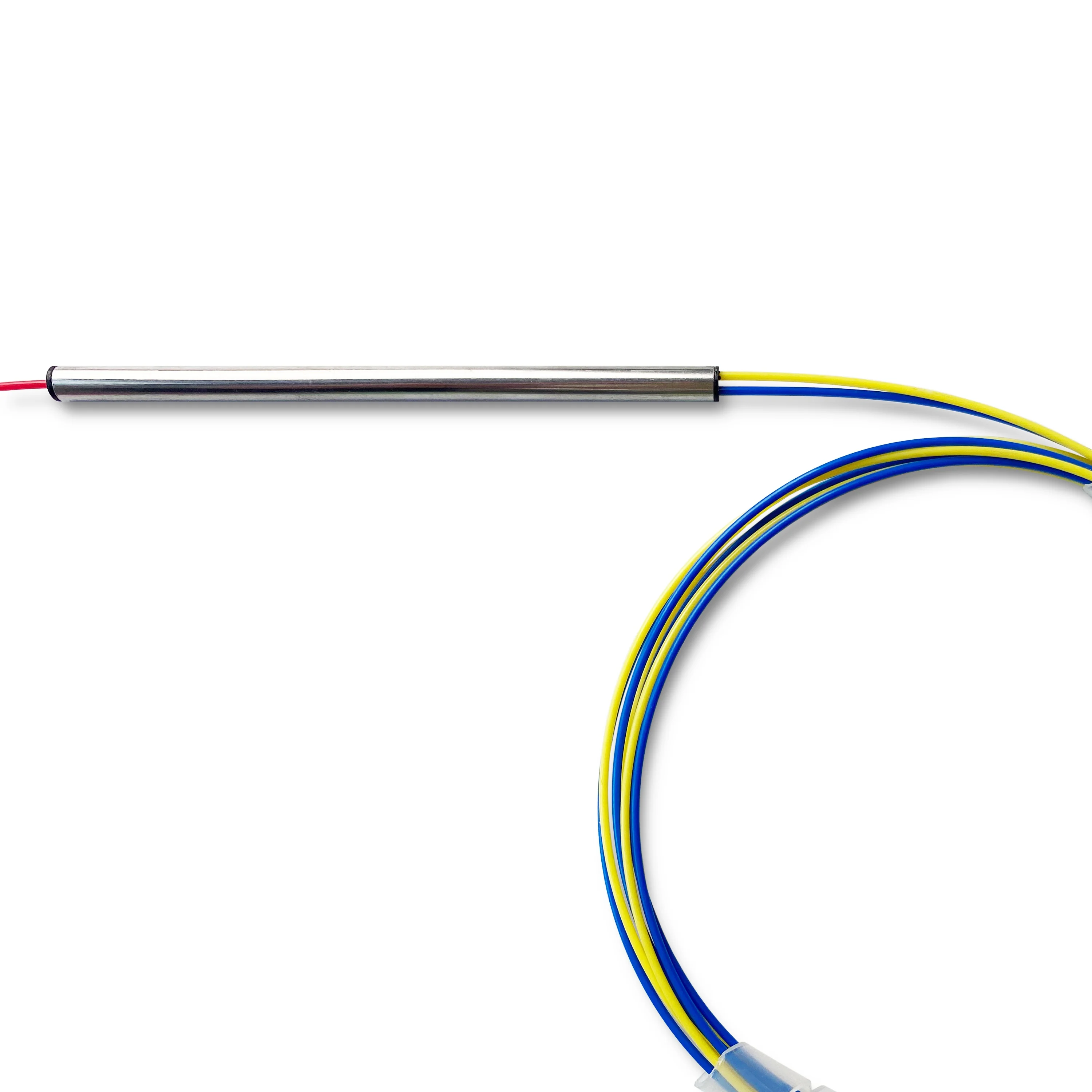 Three Window Coupler Optical Fiber Fbt Coupler with Connector 0%~100% Any Ratio 1x2 Steel Tube Type Single Mode Fusion-boxintelecom