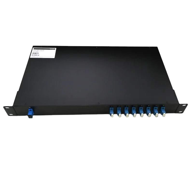 DWDM Mux Demux BIDI Fiber Optic Communication Equipment 100GHz 200GHz Customizable Channel ZG Tech-boxintelecom