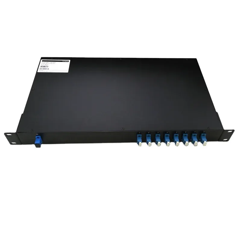DWDM Mux Demux BIDI Fiber Optic Communication Equipment 100GHz 200GHz Customizable Channel ZG Tech-boxintelecom