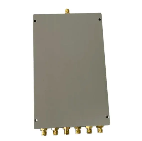 Factory price 600-6000MHz 6 way RF  Wilkinson Power Divider/splitter 30W SMA for IBS BTS D