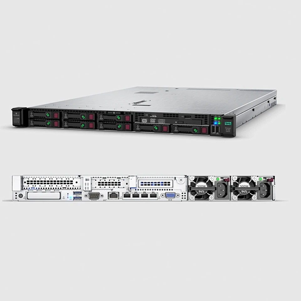 Cheap Price Used HPE ProLiant DL360 Gen10 Network 1U Rack As Data Nas Storage Buy Server